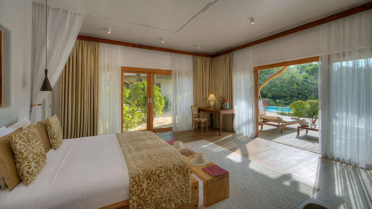 Image Chambres deluxe avec piscine partagée