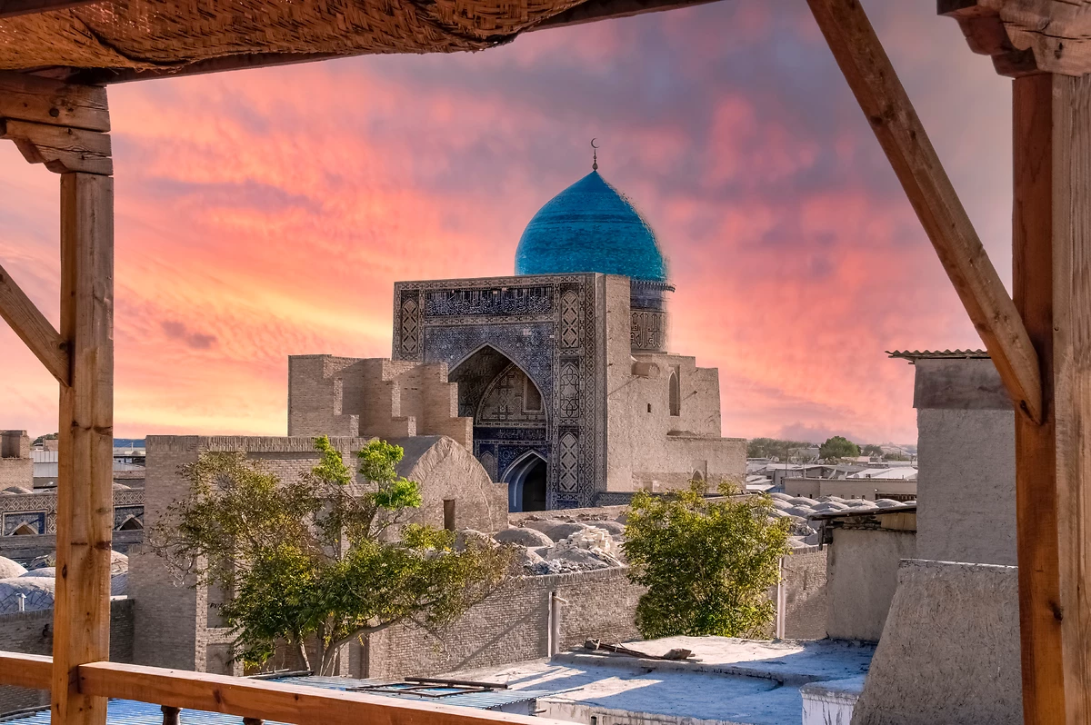 Mosquée à Poikalian, Boukhara, Ouznékistan