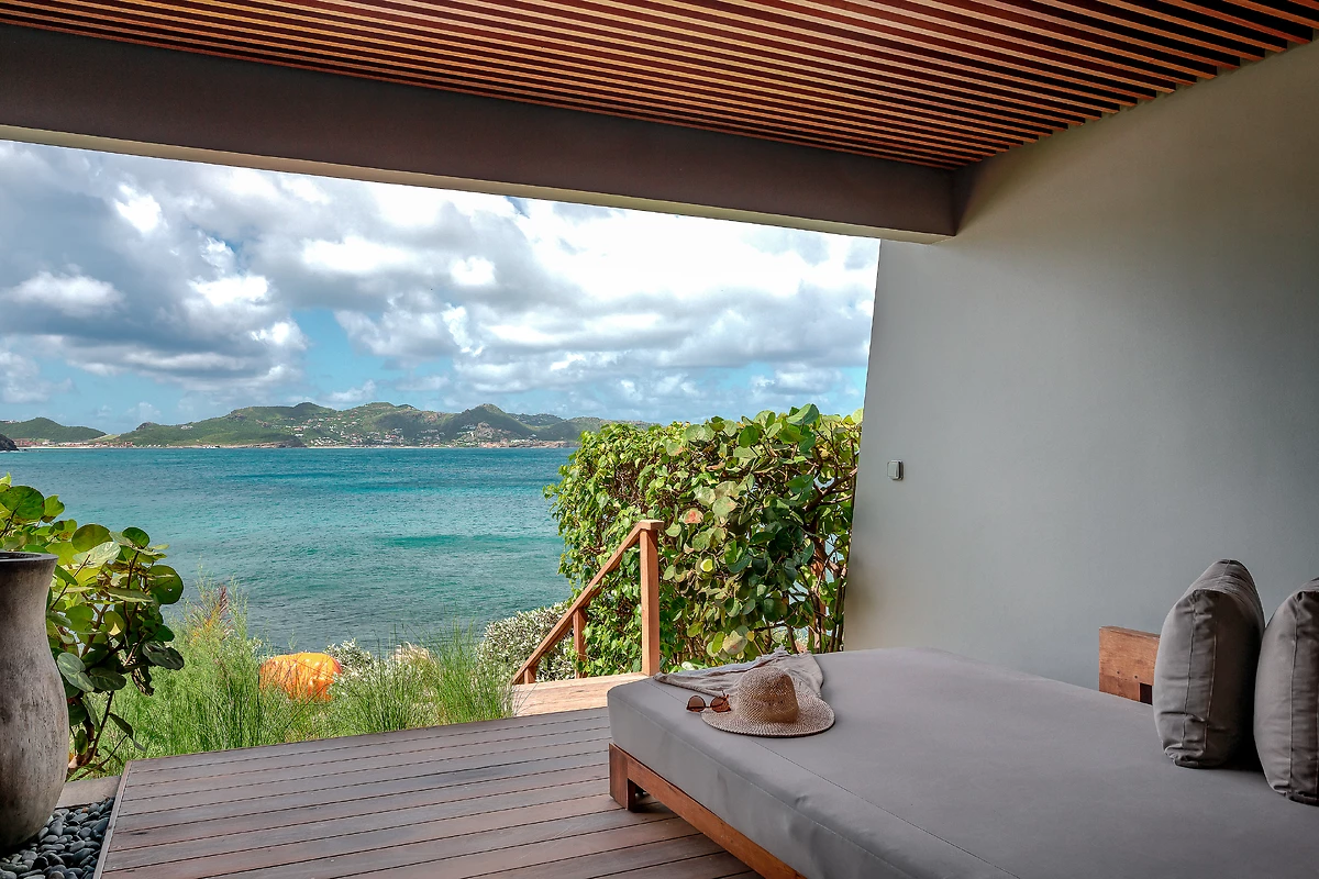Chambre deluxe terrasse océan