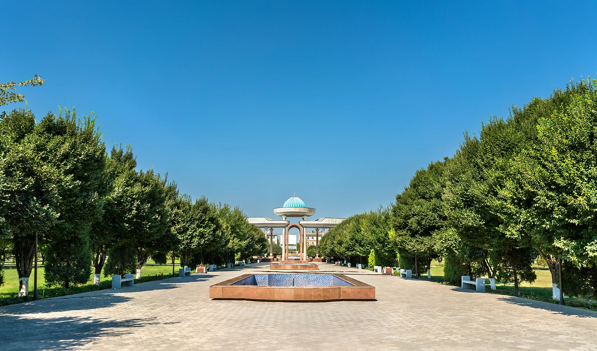 Parc de Jalal ad-Din Mingburnu, Ourguentch, Ouzbékistan