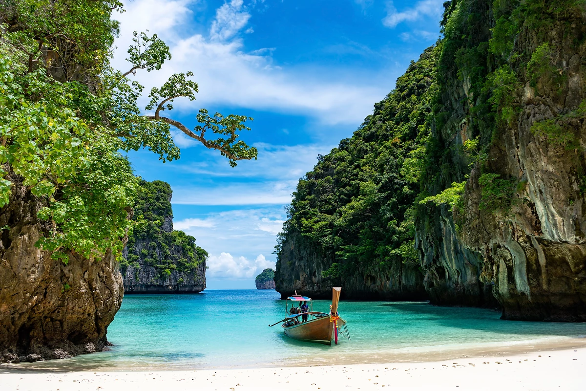 Baie de Loh Samah, Phi Phi, Krabi, Thaïlande