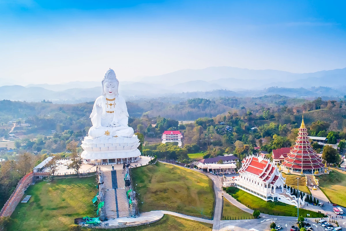 Temple WatHyuaPlaKang, Chiang Rai, Thaïlande