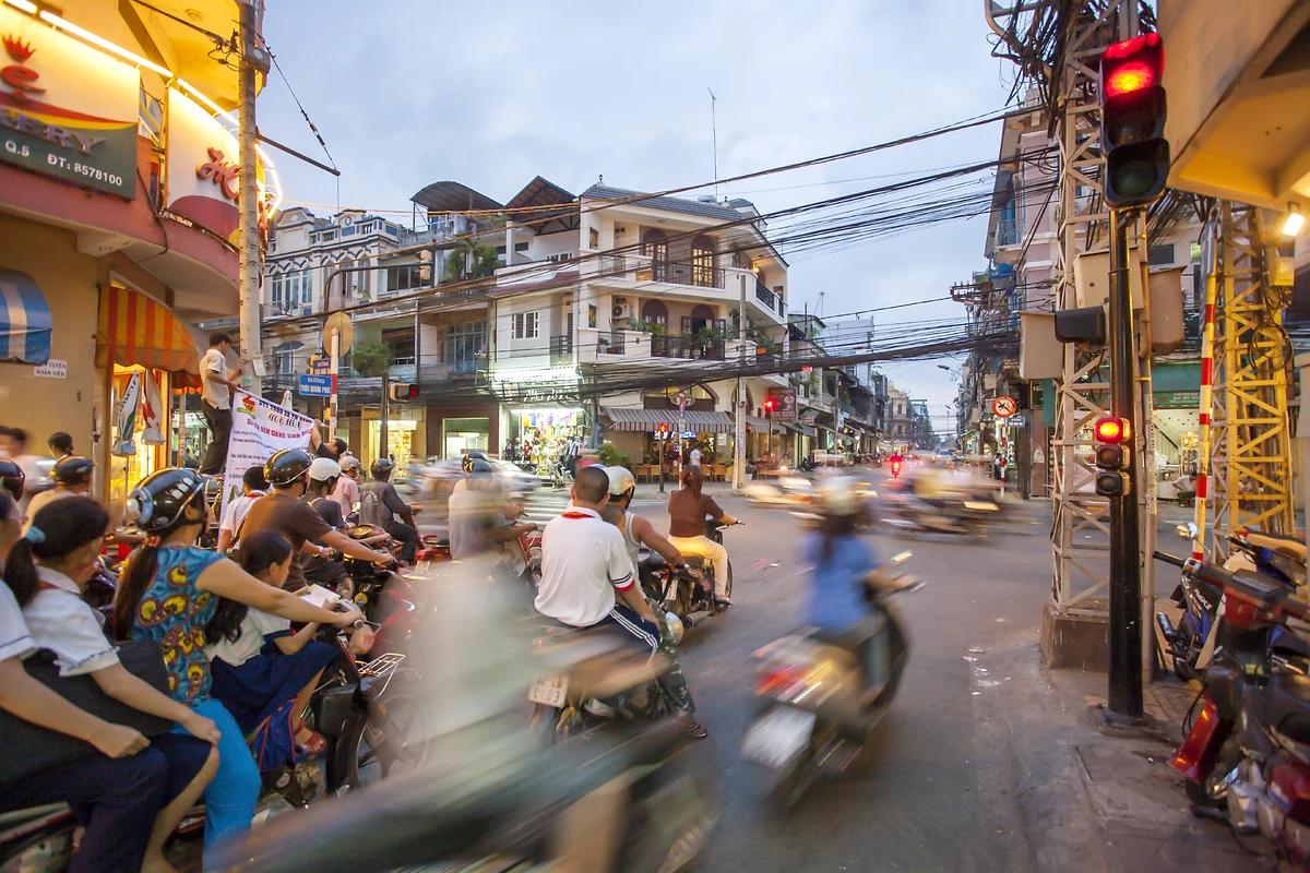 Scooter, Ho Chi Minh-Ville, Viêtnam