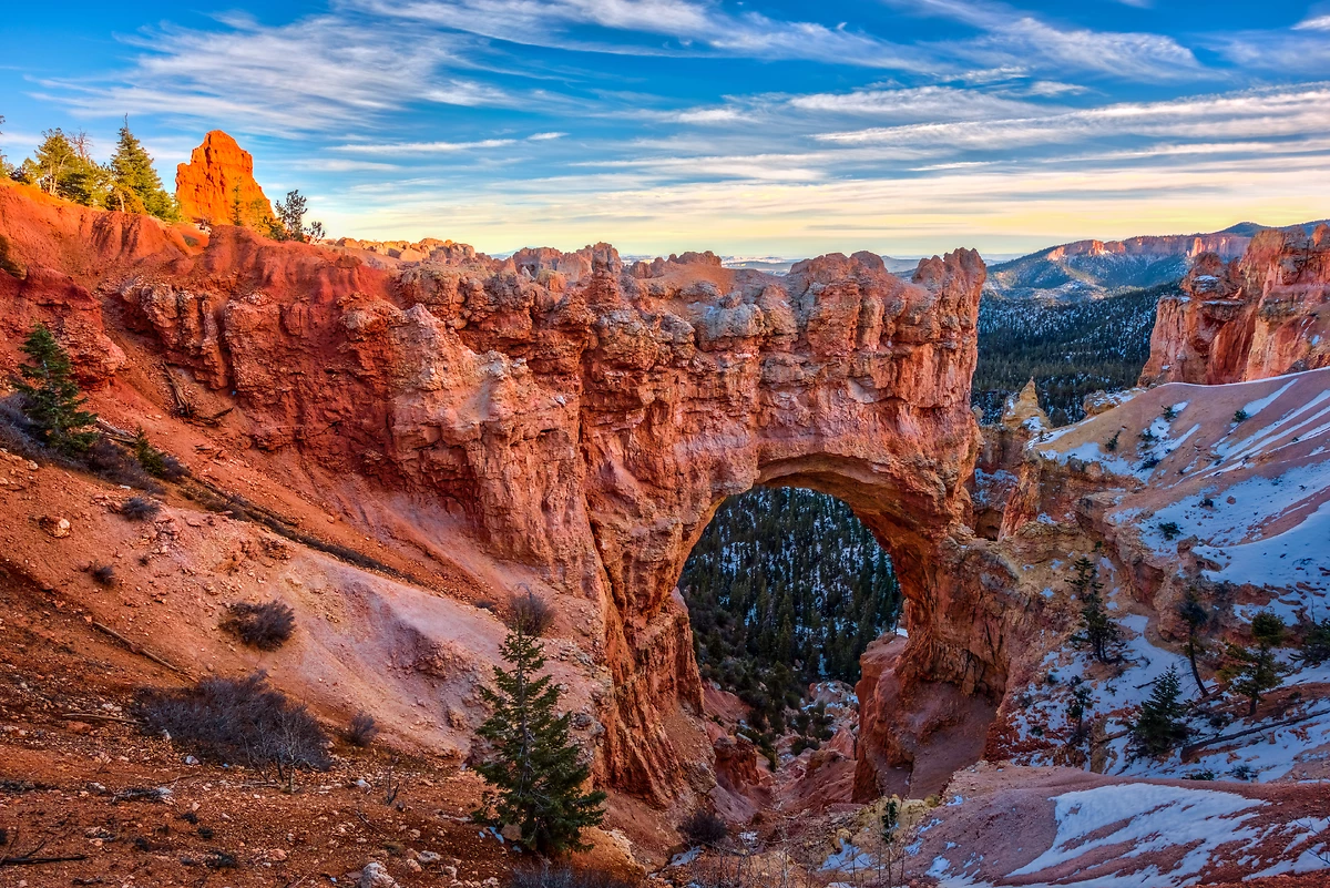 Panneau d'entrée du parc national de Zion, Utah
