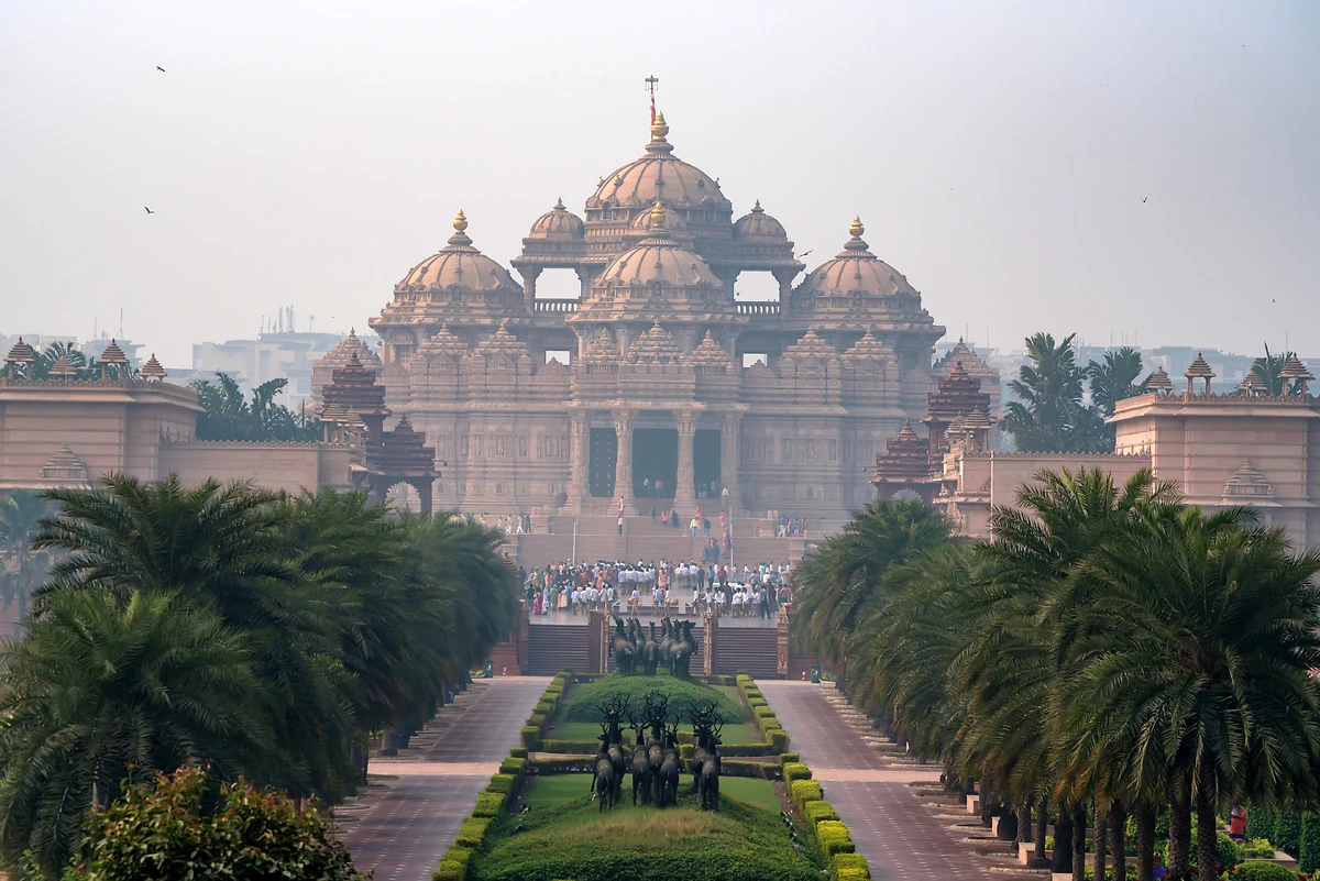 Temple Akshardham, Delhi, Inde