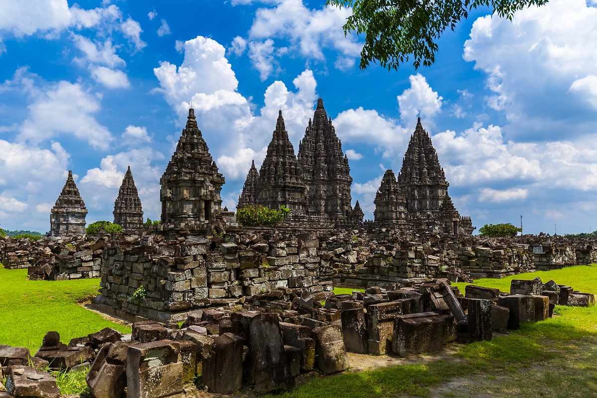 Temple de Prambanan, Yogyakarta, îl de Java, Indonésie