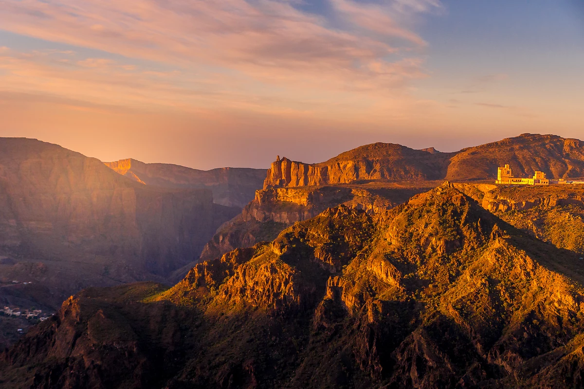 Diana’s Point, près de Jebel Akhdar dans les montagnes d’Al-Hajar