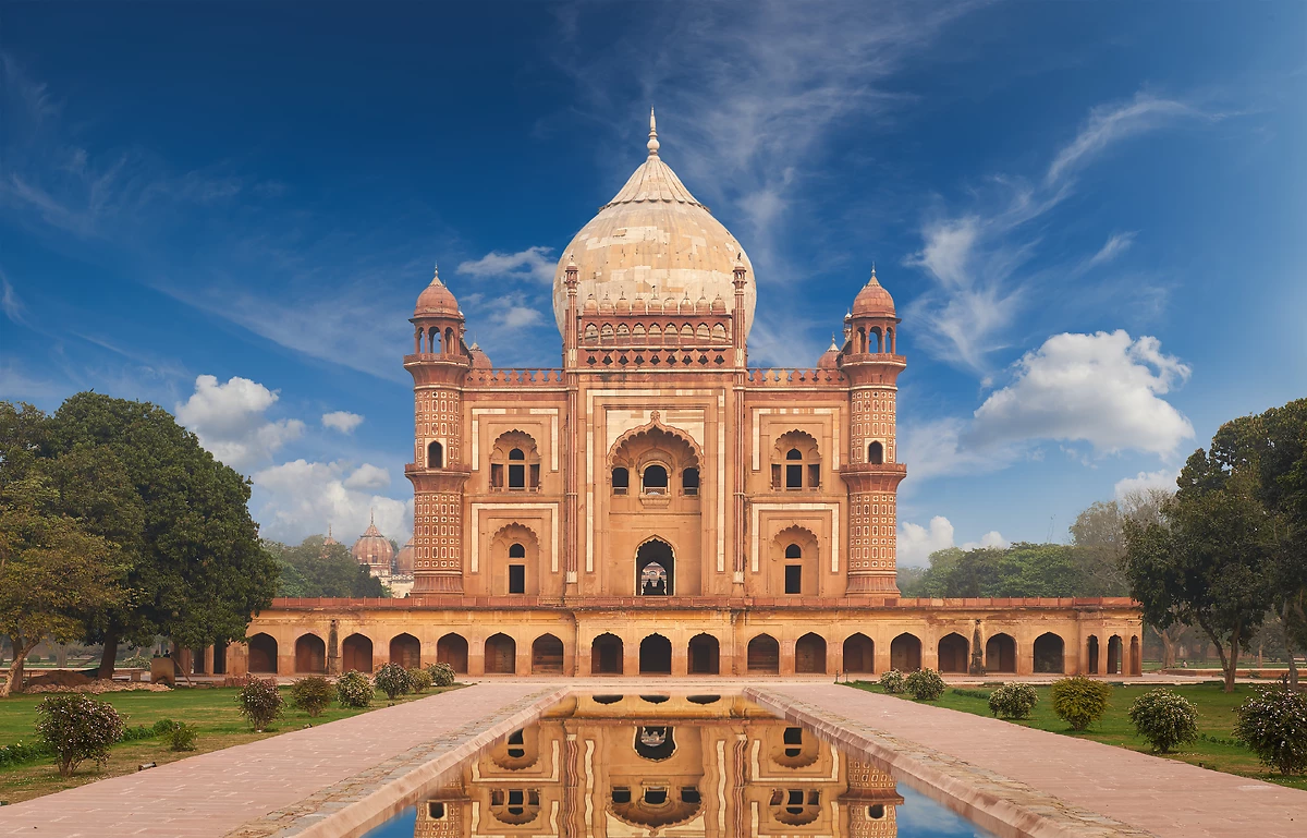 Tombe de Humayun, Delhi, Rajasthan, Inde