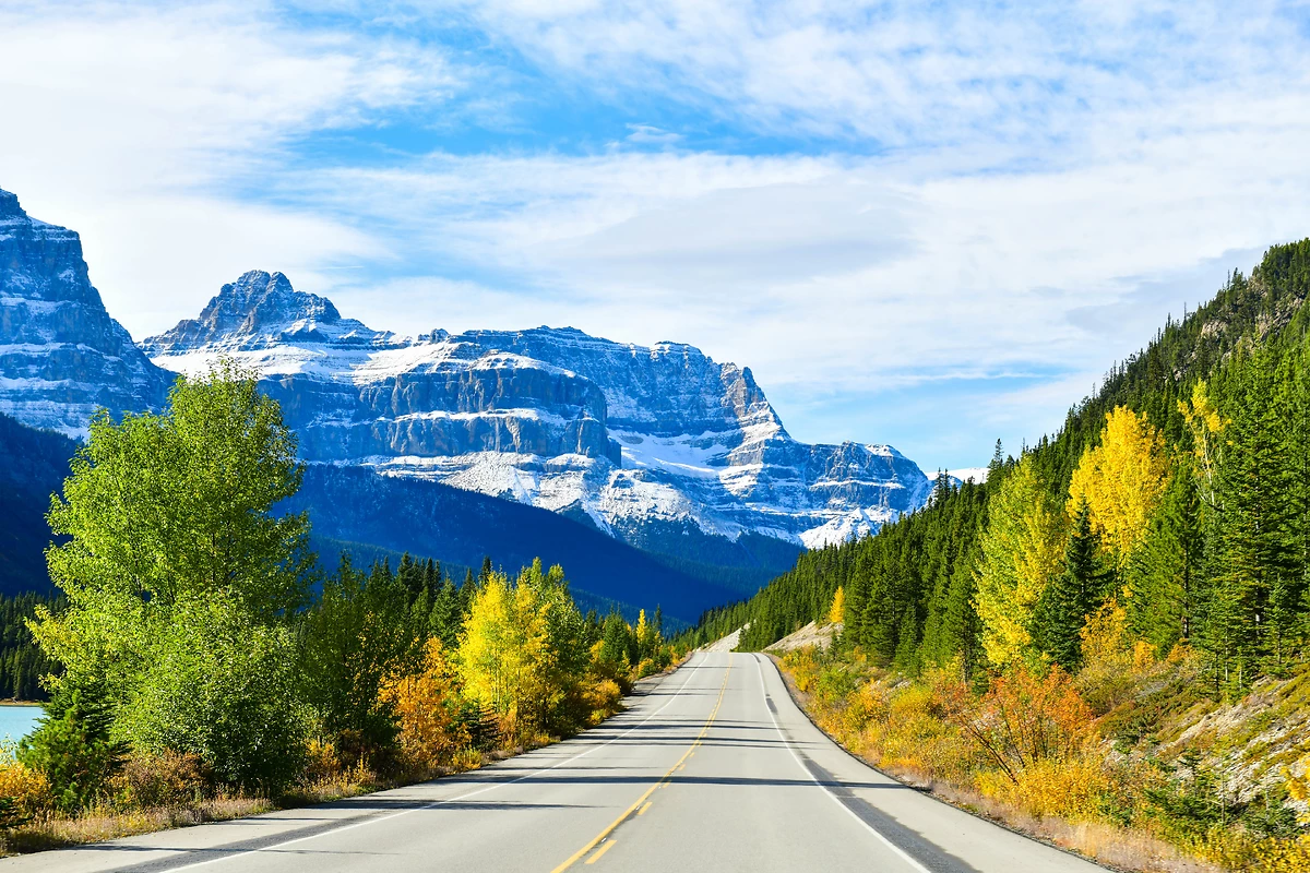 Route 93, Promenade des Glaciers, Jasper National Park, Alberta