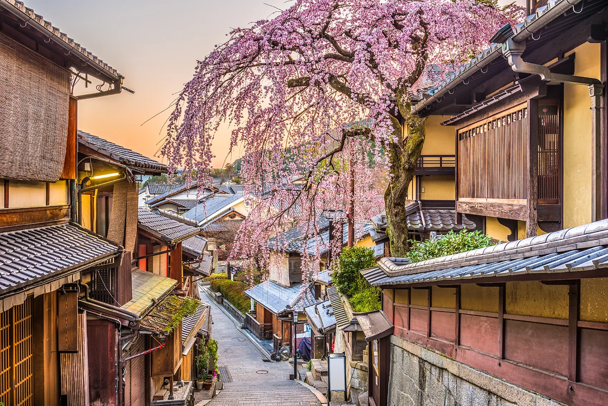 Quartier de Gion au printemps, Kyoto