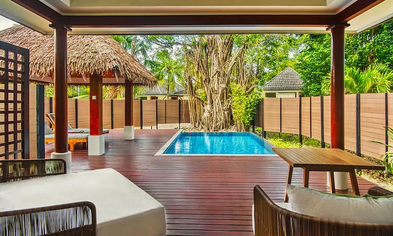 Villa jardin Oasis avec piscine