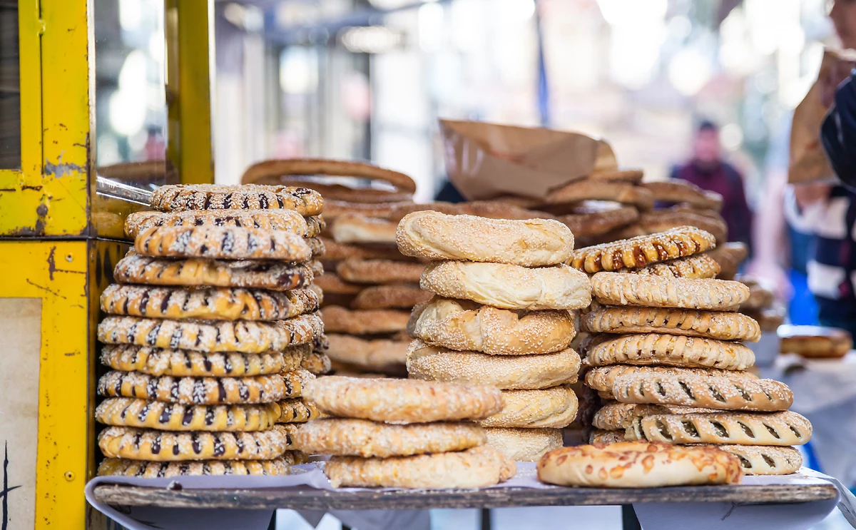 Traditionnels Koulouris, Grèce
