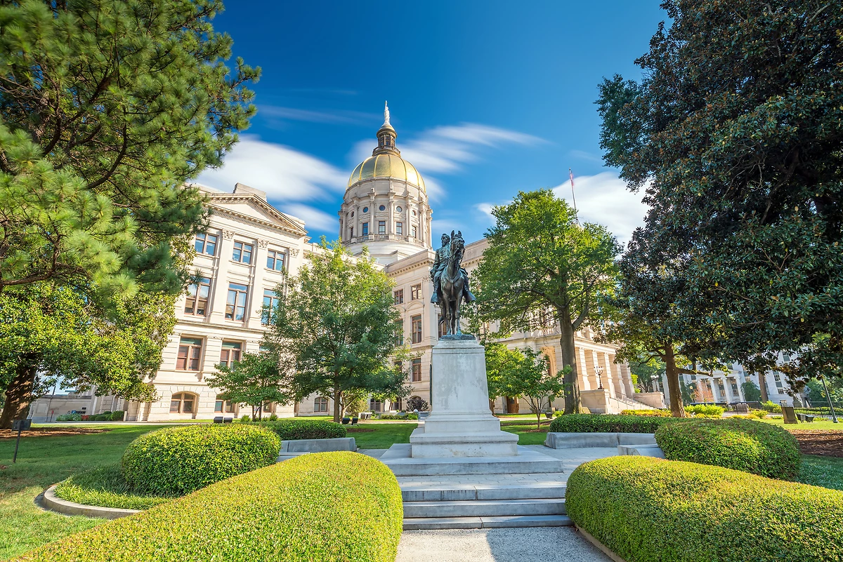 Georgia Capitol Grounds, Atlanta, Georgie