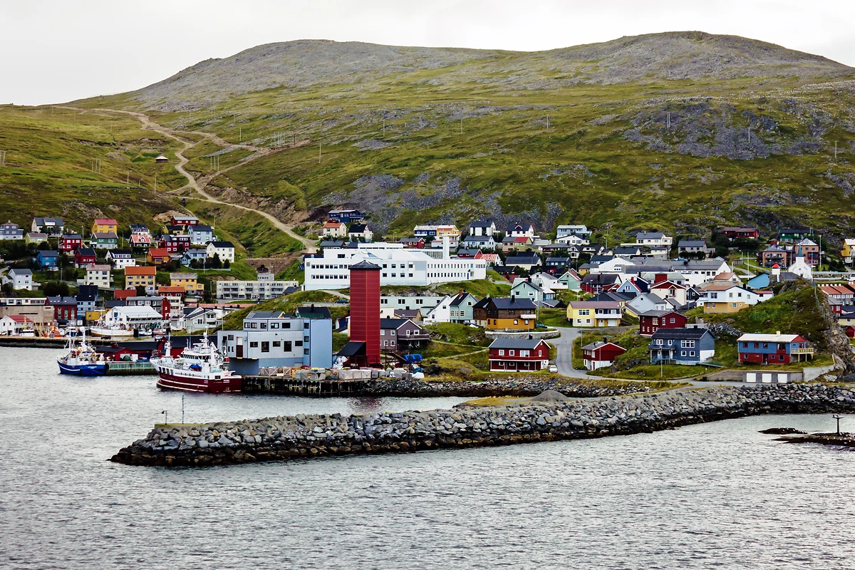 Honningsvag, île de Magerøy, Norvège