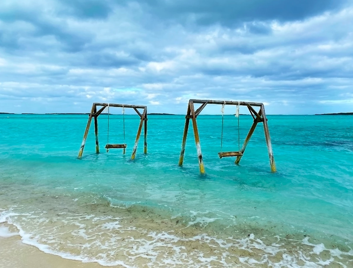 Plage de Coco Plum, Ile d'Exuma, Bahamas