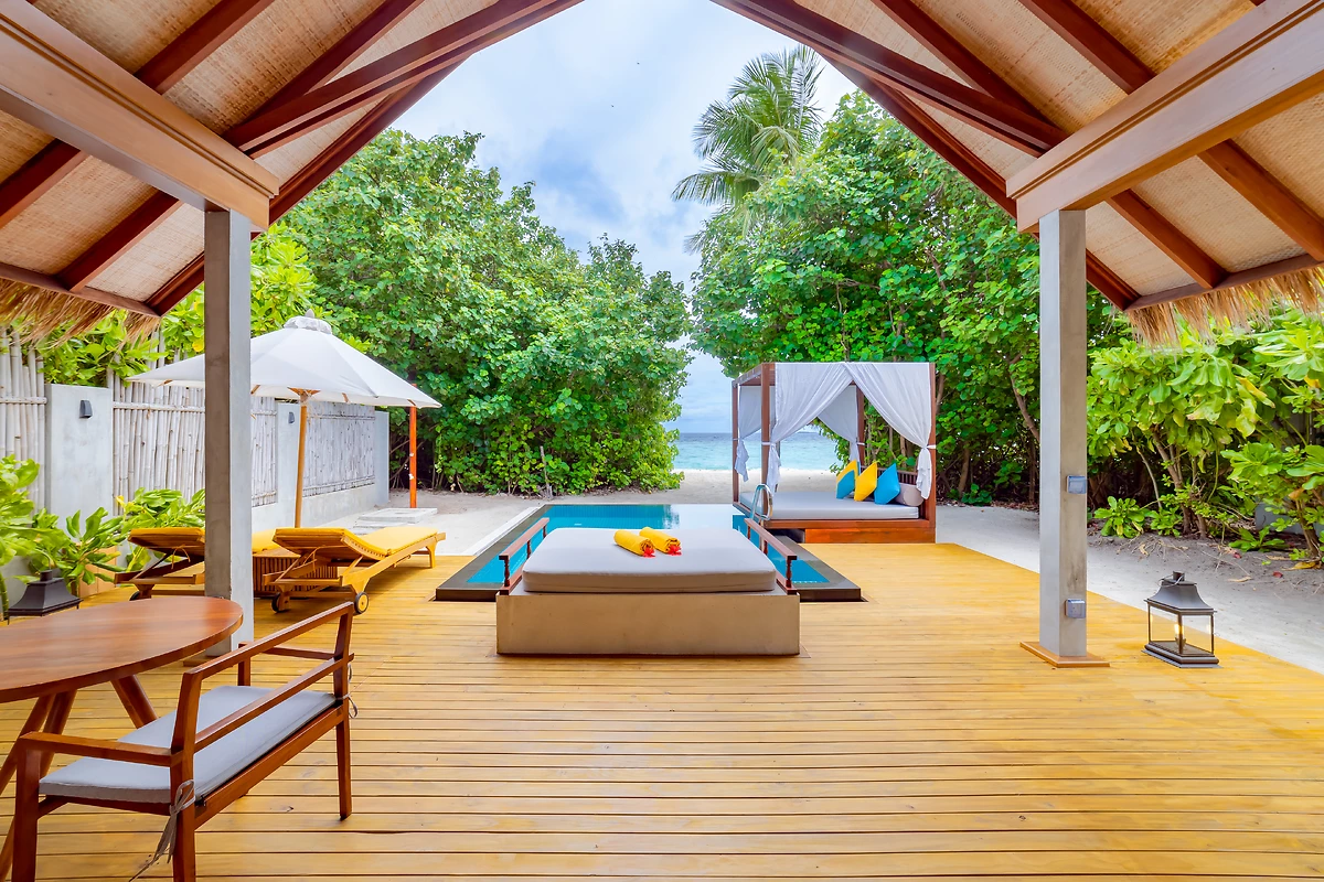 Villa plage avec piscine