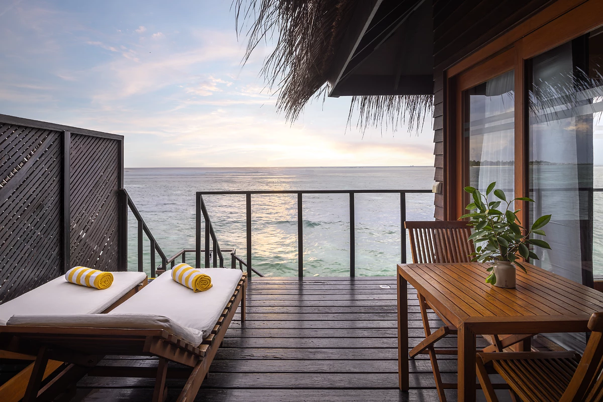 Image Villa océan orientée lever du soleil