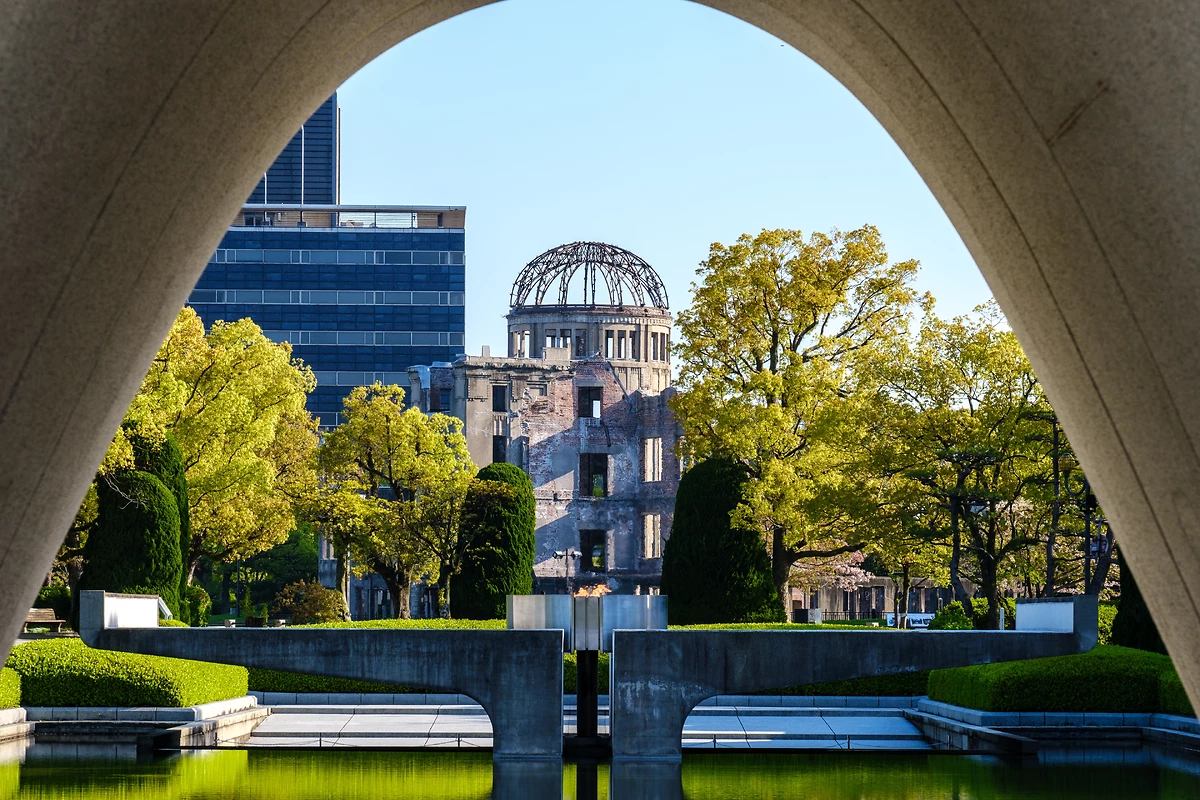 Dôme de la bombe atomique à Hiroshima, Japon