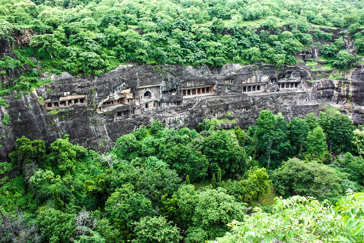 Ellora, grottes Ajanta