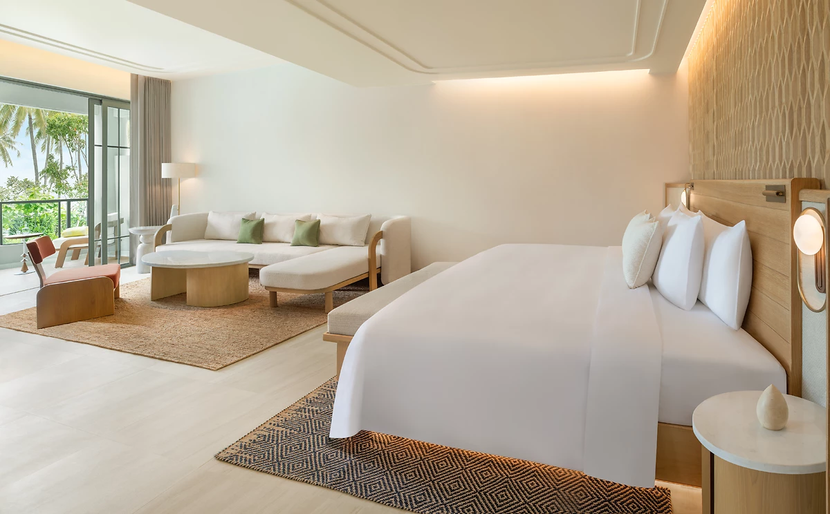 Image Suite luxury vue jardin ou vue océan