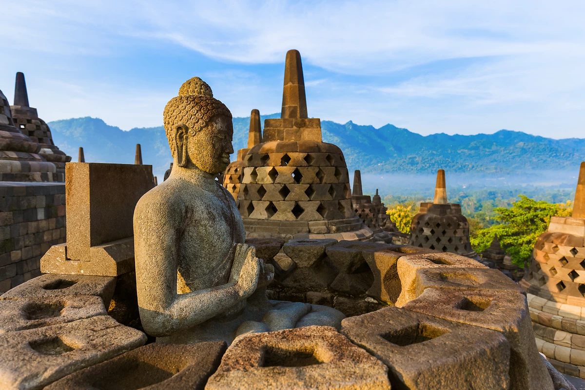 Temple Borobudur, Java, Indonésie