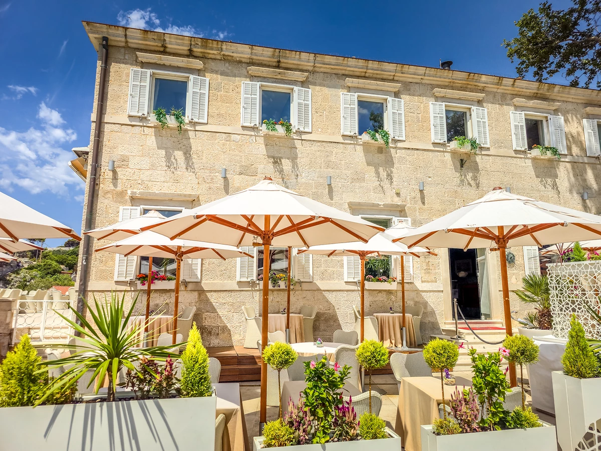 Terrasse à Dubrovnik, Croatie