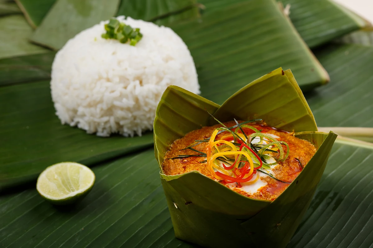 Amok, plat traditionnel au Cambodge