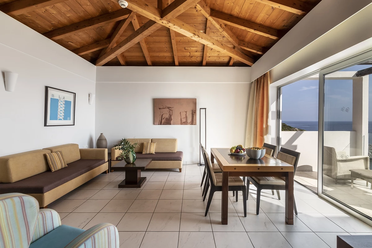 Image Suite 1 chambre vue mer, bain à remous