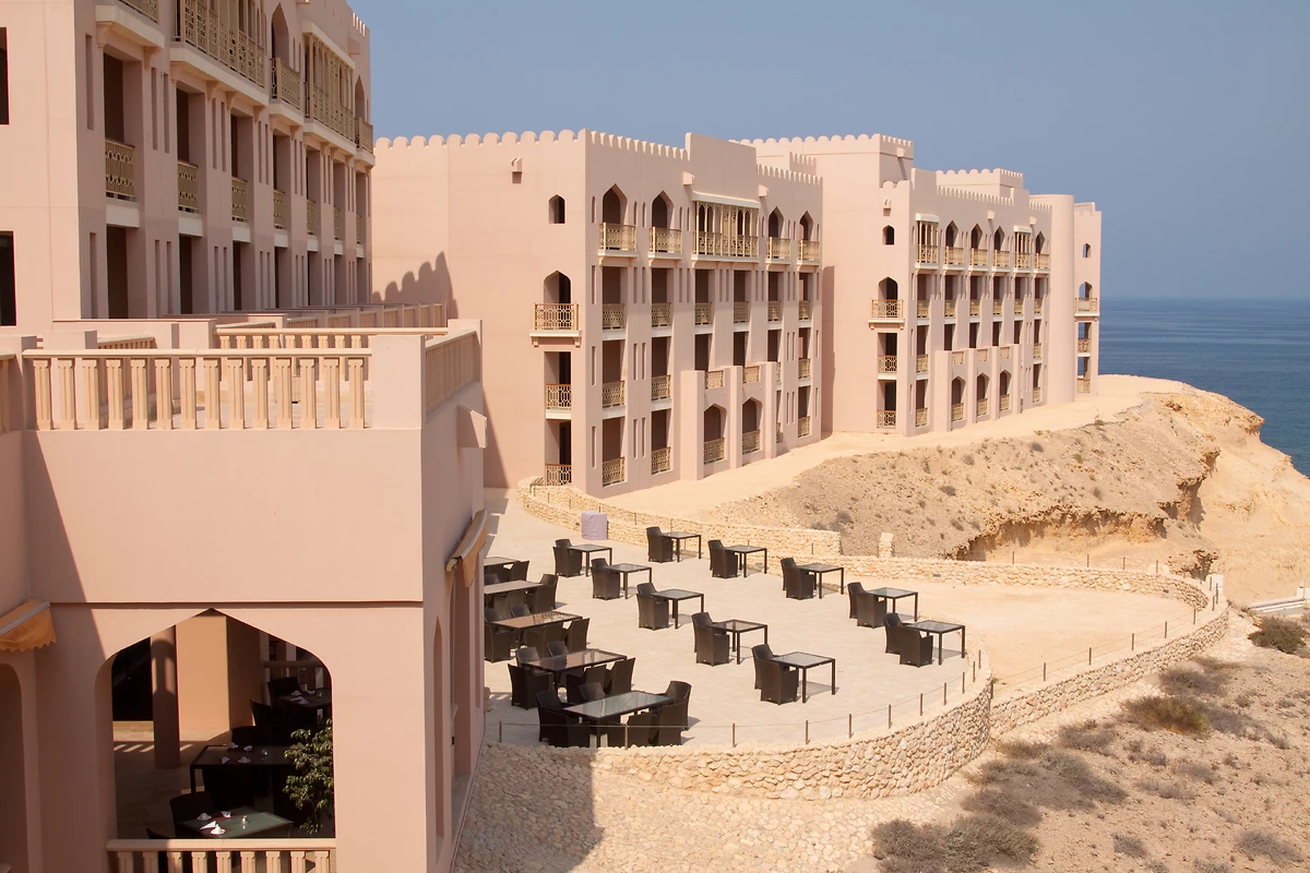 Vue de l'hôtel Shangri-La Al Husn, Mascate, Oman
