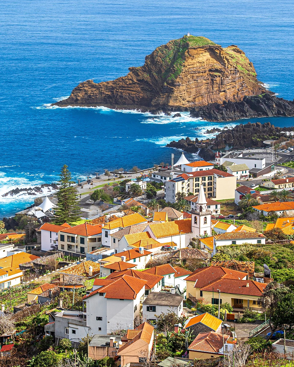 Porto Moniz, Madère, Portugal