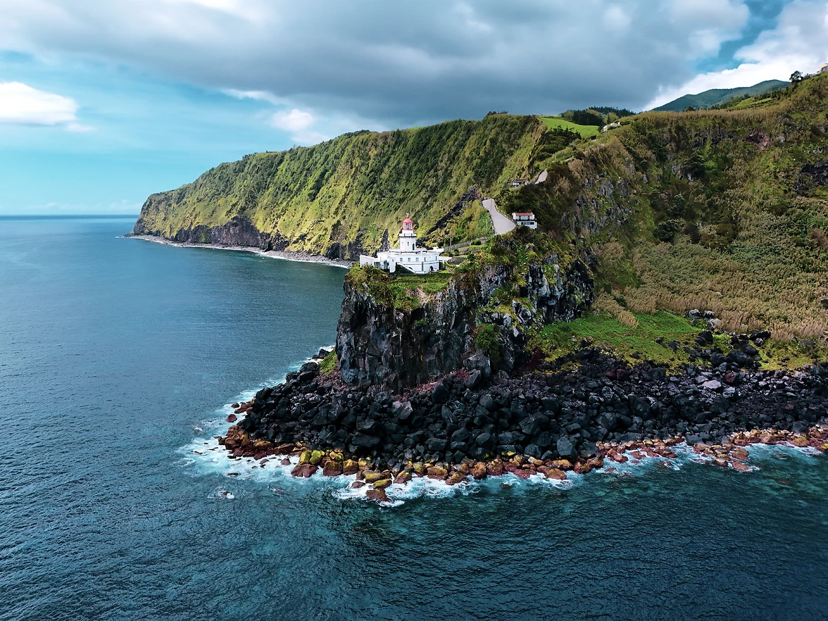 Phare, Ponta do Pargo, Madère, Portugal