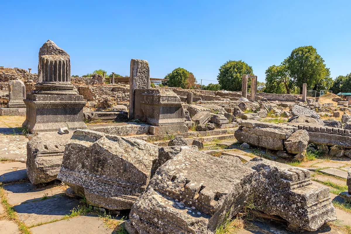 Ruines de l'ancienne ville de Philippes, Grèce