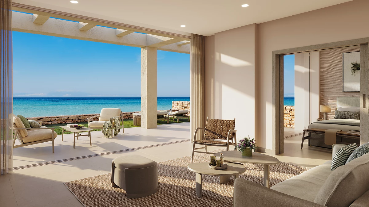 Image Suite bungalow 2 chambres jardin privé