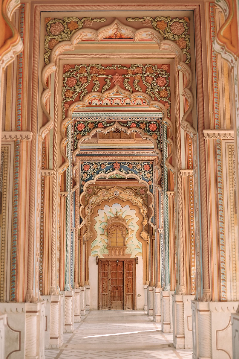 Porte de Patrika, Jaipur, Inde