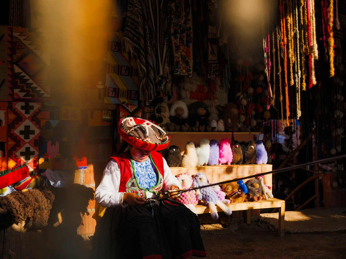 Tissage Vallée sacrée - Perou
