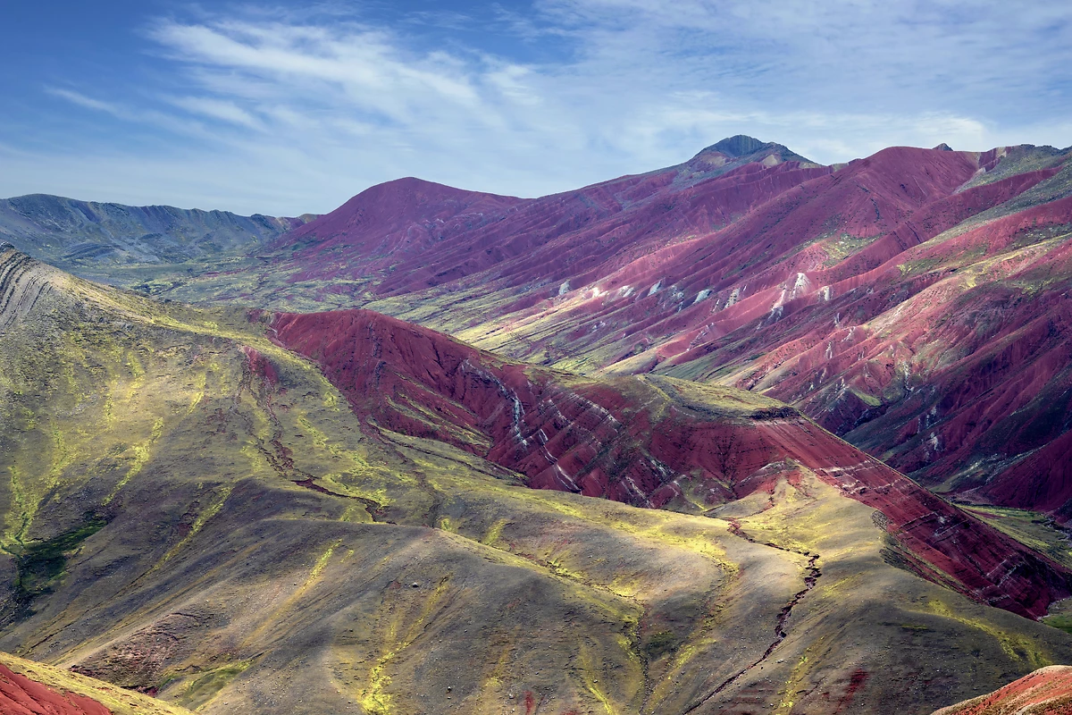Montagnes multicolores, Palccoyo, Pérou