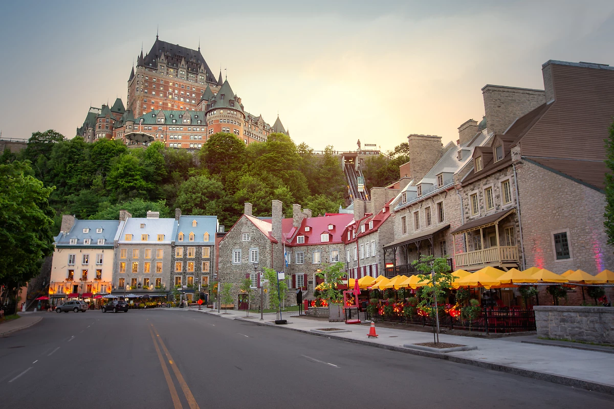 Skyline du Vieux-Québec, Canada