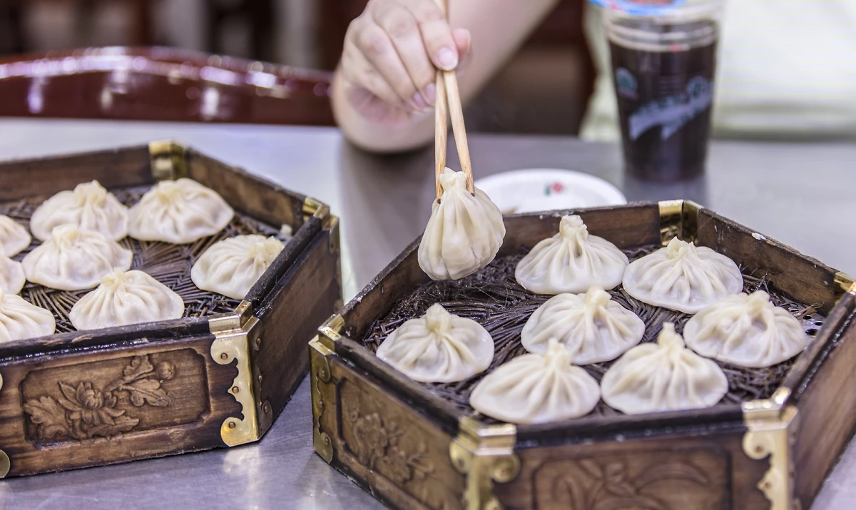 Nourriture dans le quartier musulman de Xi'an, Chine