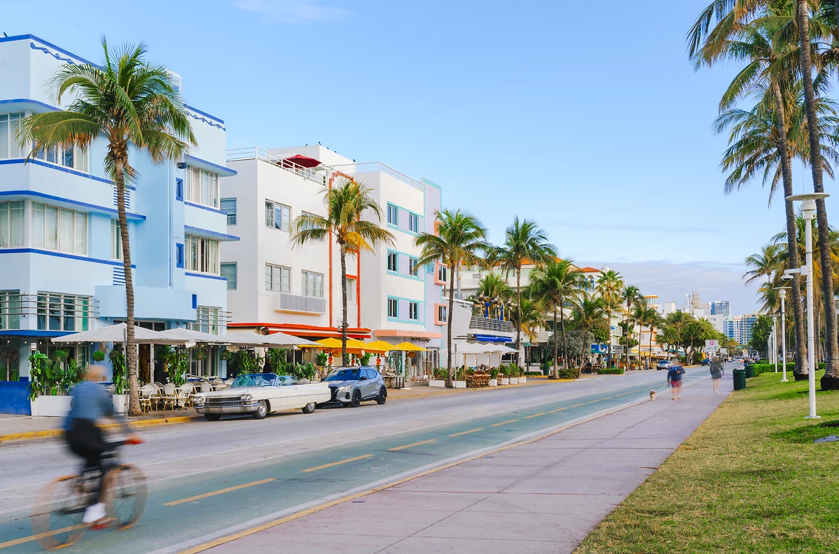 Ocean Drive à Miami Beach