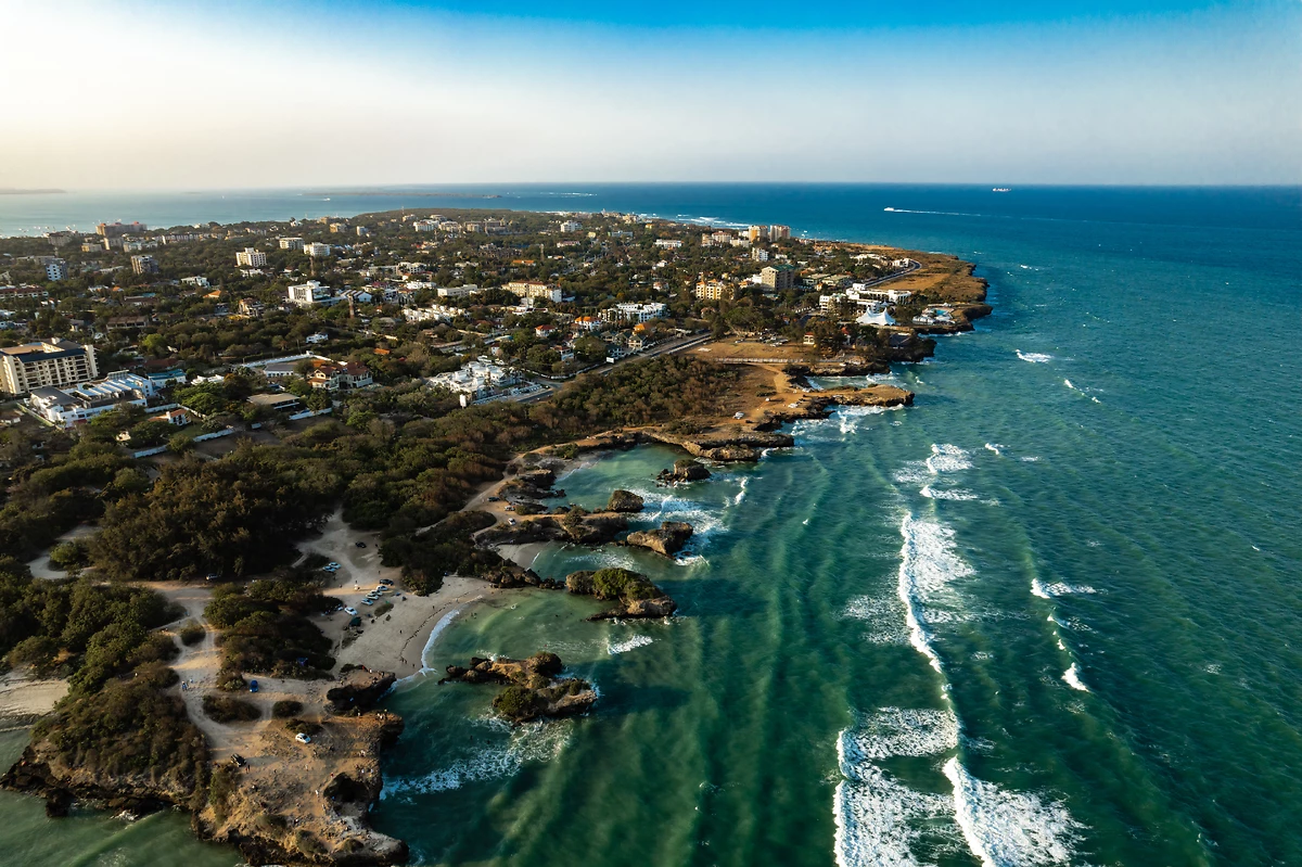 Baie de la ville de Dar es Salaam, Tanzanie