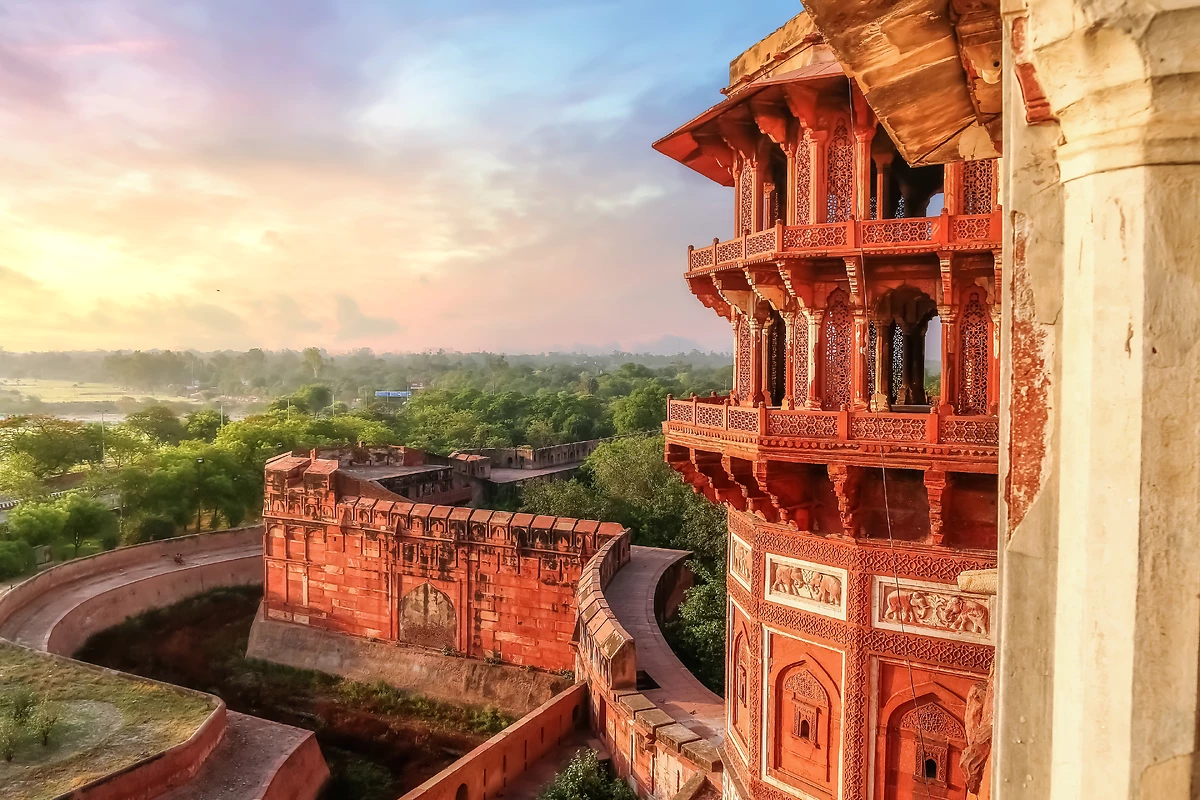 Fort d’Agra, Agra, Inde