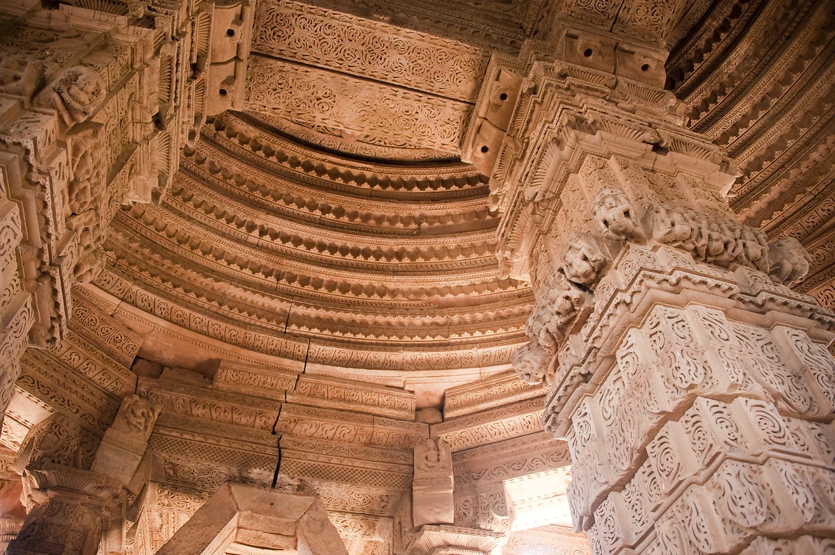 Palais historique de Man Singh, Gwalior, Inde
