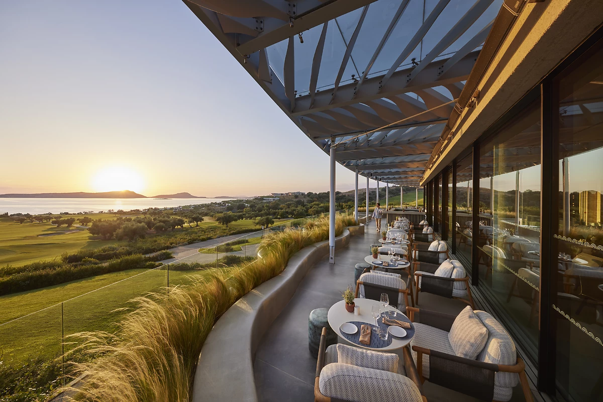 Brasserie de la Bay, Restaurant, Mandarin Oriental Costa Navarino