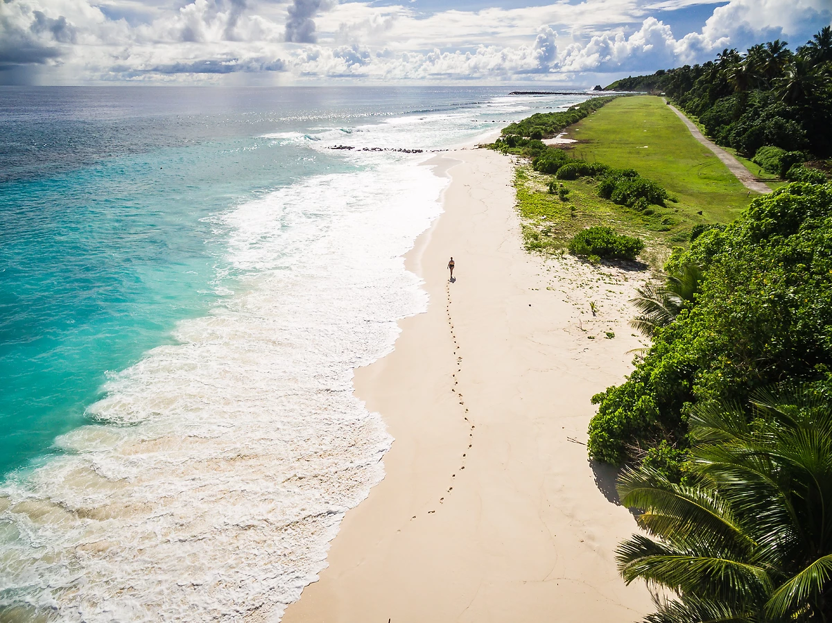 Plage, Fregate Island, Île de Frégate, Seychelles
