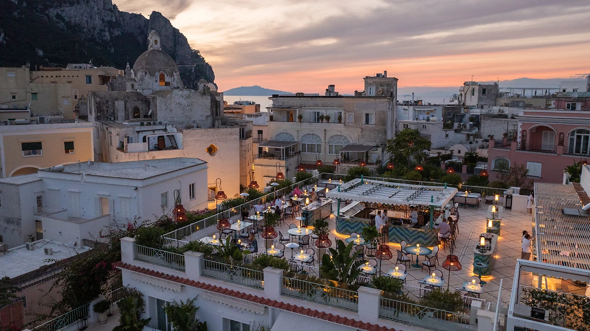 Terrasse rooftop, Hotel La Palma Oetker