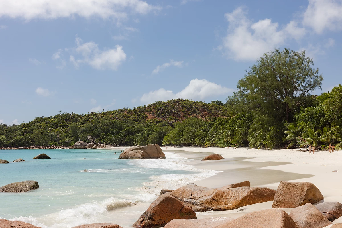Vue sur la plage , La Réserve Seychelles Private Homes, Praslin, Seychelles