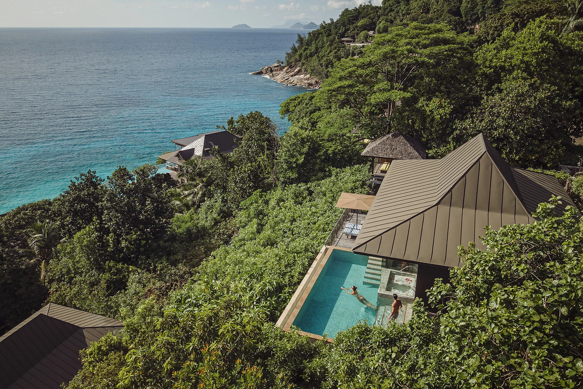Image Villa piscine vue océan