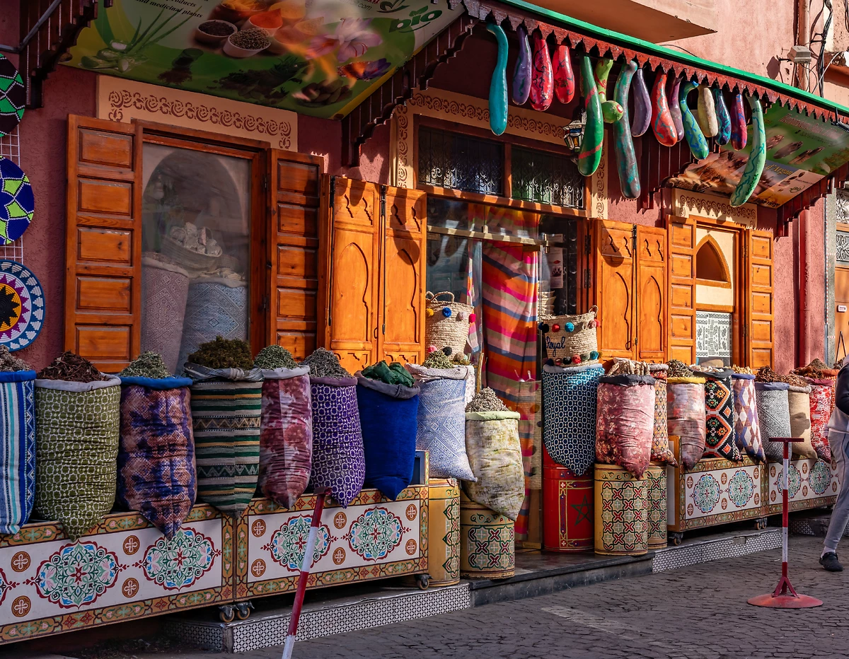 Balade dans le souk de Marrakech